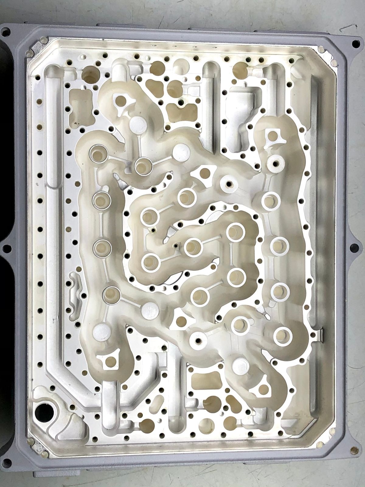 RF filter housing, aluminium