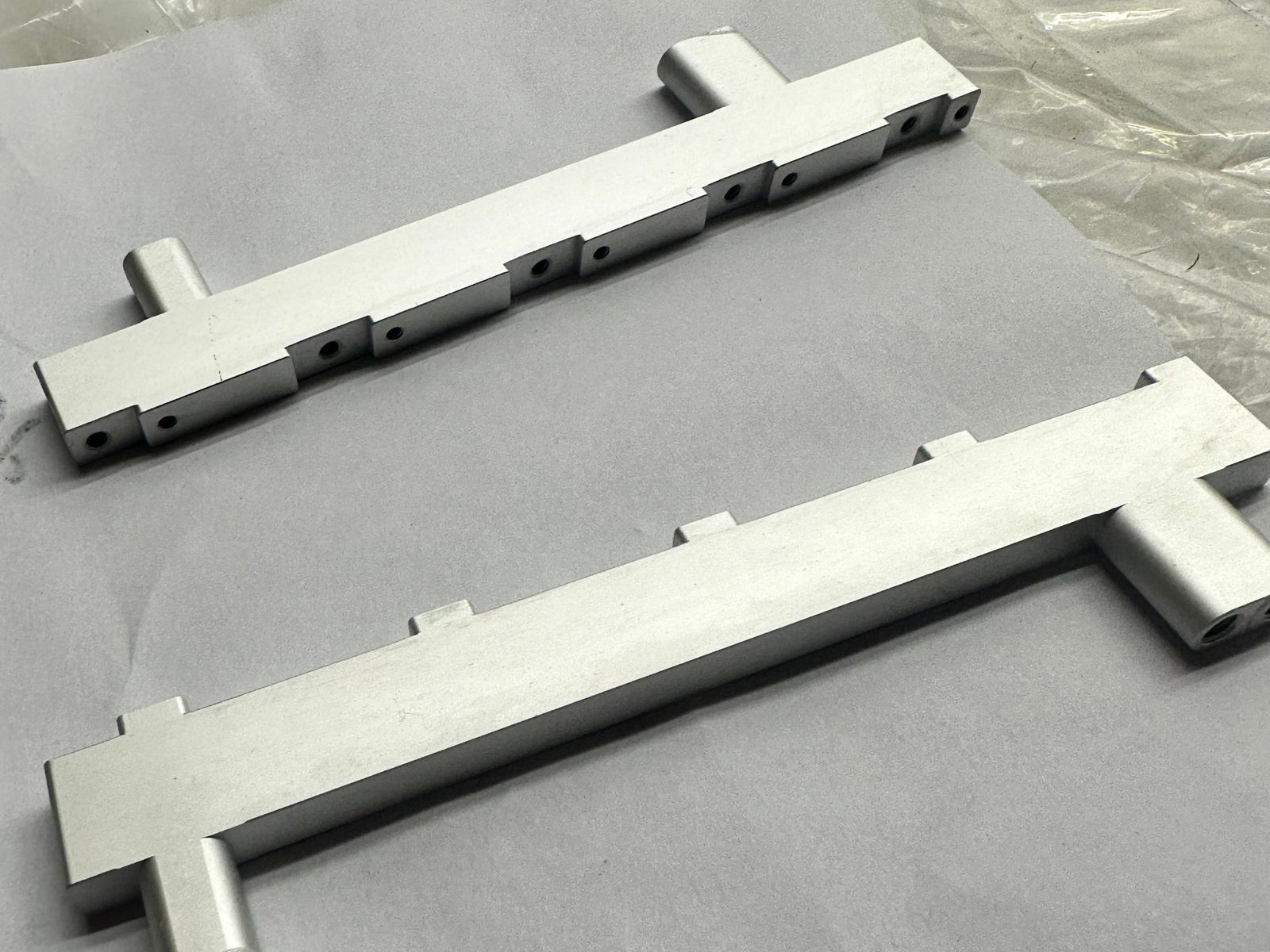 Machined bars, matte tin